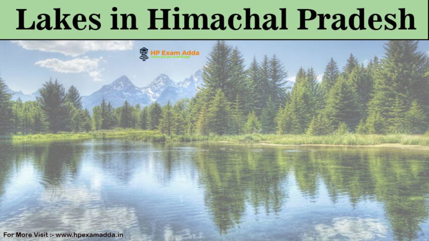 Lakes in Himachal Pradesh
