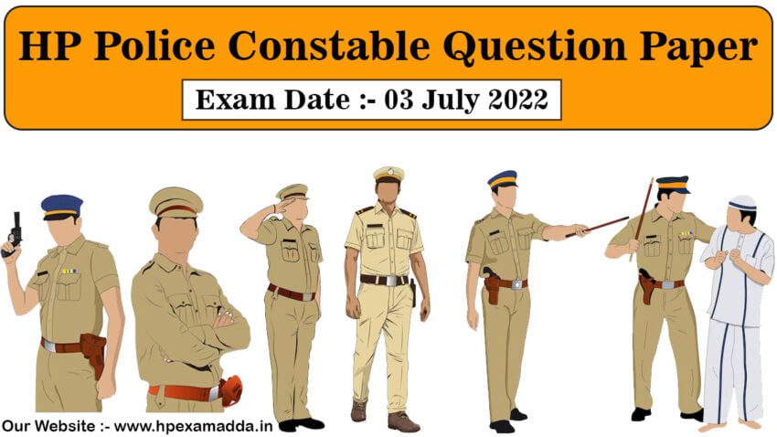 HP Police Constable Question Paper