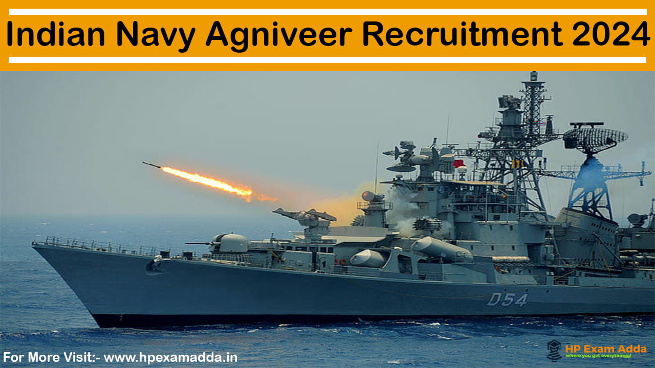 Indian Navy Agniveer Recruitment 2024 :- Check Eligibility